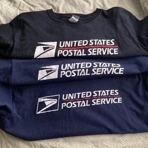 bundle of 3 usps t-shirts tees short sleeve